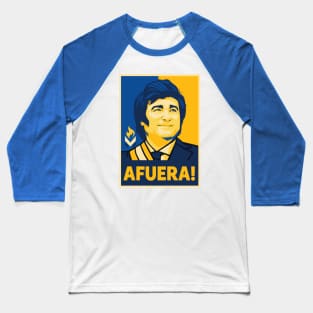 Javier Milei Afuera Baseball T-Shirt